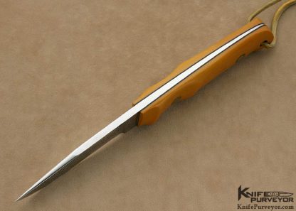 Bob Loveless Custom Knives Westinghouse Micarta Improved Handle Utility Knife - Image 5