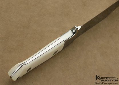Bob Loveless Custom Knives #1 Stretch Utility with Extended Bolster Featured in Luigi Peppini's "R.W. Loveless" Collection Book - Image 5