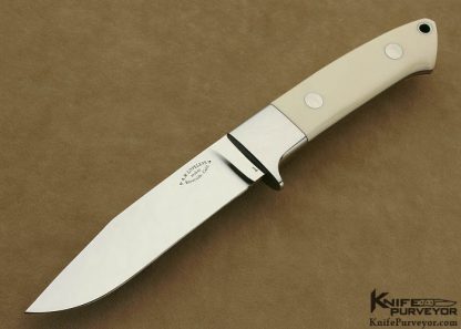 Bob Loveless Custom Knives #1 Stretch Utility with Extended Bolster Featured in Luigi Peppini's "R.W. Loveless" Collection Book