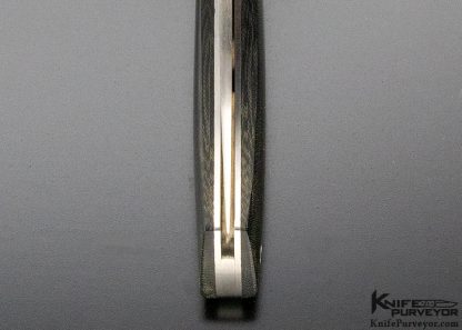 Bob Lum Custom Knife Black Micarta Slipjoint - Image 8