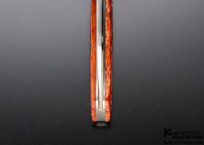 Bob Lum Custom Knife Red Jigged Bone Slipjoint - Image 8