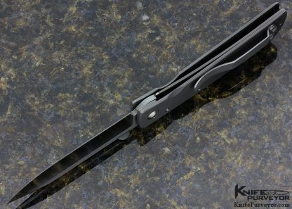 Robert Terzola Custom Knife Titanium Linerlock - Image 5