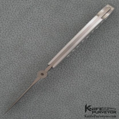 Phil Boguszewski Custom Knife Aluminum Lockback - Image 4