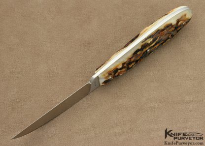 Tony Bose Custom Knife Stag Desk Knife - Image 4
