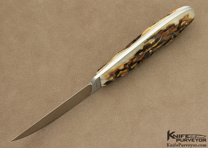 Tony Bose Custom Knife Stag Desk Knife - Image 4