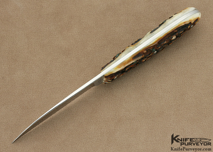 Tony Bose Custom Knife Stag Desk Knife - Image 3