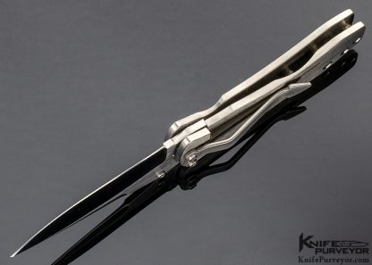 Brad Duncan Custom Knife Titanium Whiplash Framelock - Image 5