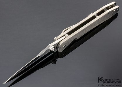 Brad Duncan Custom Knife Titanium Whiplash Framelock - Image 4