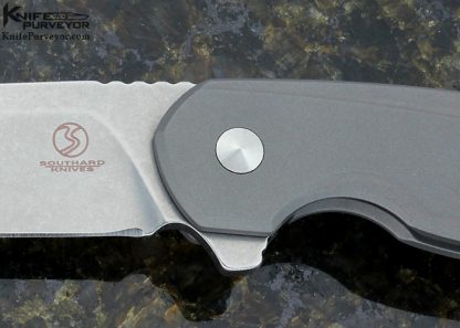 Brad Southard Custom Knife Titanium Avo Frame Lock - Image 2