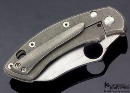 Brad Southard Custom Knife"Mini" Warncliff Folder - Image 3