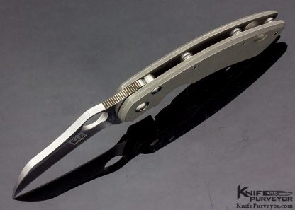 Brad Southard Custom Knife"Mini" Warncliff Folder - Image 4