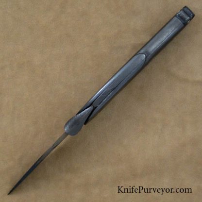 David Broadwell Custom Knife "Black Comet" Linerlock - Image 4