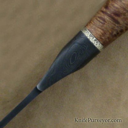 David Broadwell & Bailey Bradshaw Custom Knife Collaboration Fancy Droppoint Hunter - Image 3