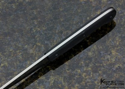 Bud Nealy Custom Knife Daryl Meier Damascus & Black G-10 - Image 5