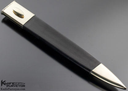 Buster Warenski Custom Knife Carved Dagger - Image 9