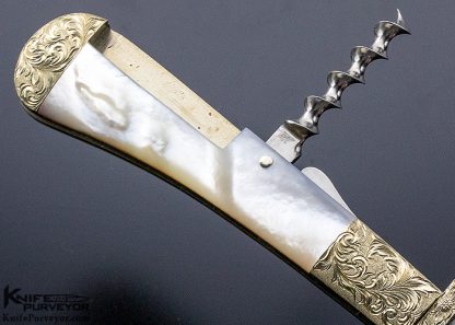 Butti Custom Knife Swing Guard Lockback With Corkscrew - Image 5