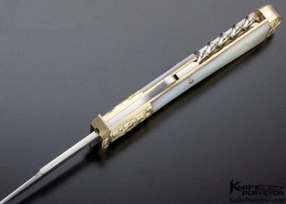 Butti Custom Knife Swing Guard Lockback With Corkscrew - Image 6