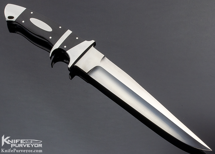 C. Gray Taylor Custom Knife Desert Ironwood Subhilt Fighter - Image 3