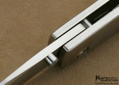 Charlie Morris Custom Knife Abalone Linerlock - Image 7