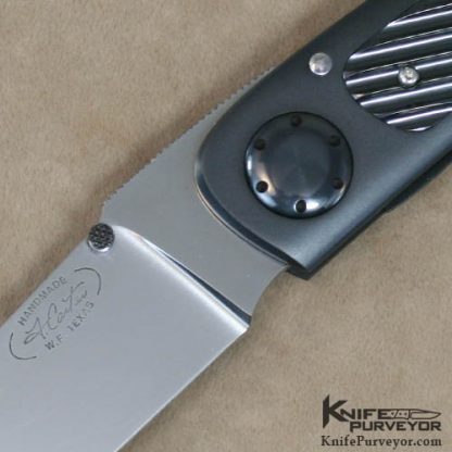Dr. Fred Carter Custom Knife 1997 AKI Folder - Image 2