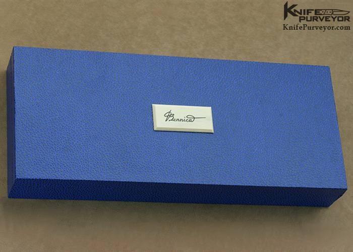 Charles Bennica Custom Knife Lapis Lazuli Take Down "Galaxie" 1312213122