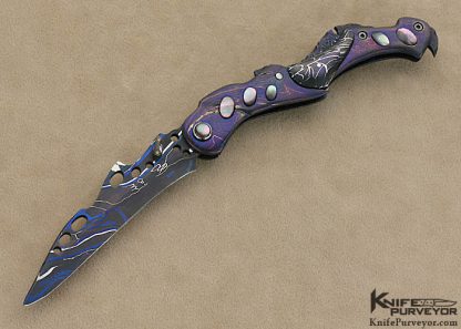 Charles Kain's Custom Knife: Rusalka - A Dark Light Design