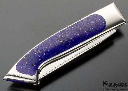 Charles Bennica Custom Knife Lapis Lazuli Folder - Image 5