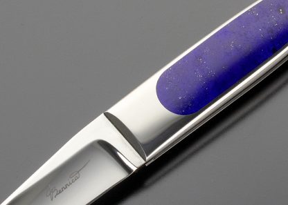 Charles Bennica Custom Knife Lapis Lazuli Folder - Image 2