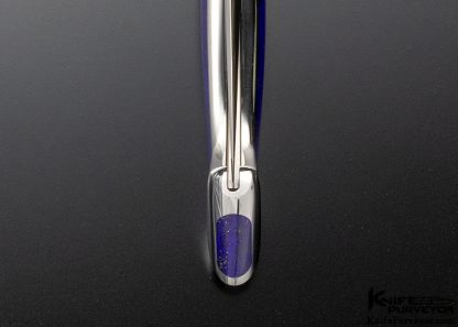 Charles Bennica Custom Knife Lapis Lazuli Folder - Image 9