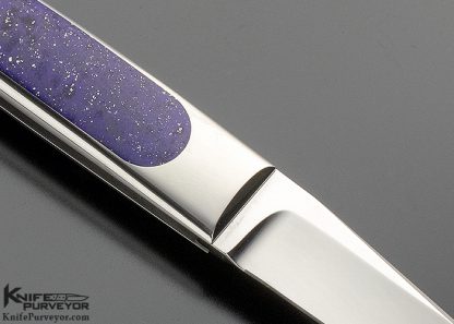 Charles Bennica Custom Knife Lapis Lazuli Folder - Image 4