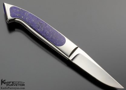 Charles Bennica Custom Knife Lapis Lazuli Folder - Image 3