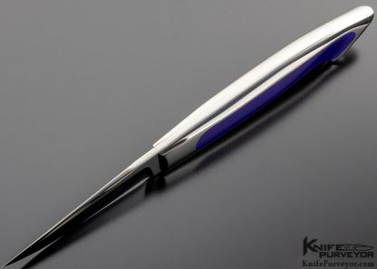 Charles Bennica Custom Knife Lapis Lazuli Folder - Image 6
