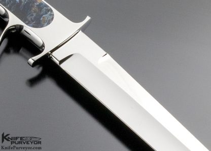 Charly Bennica Custom Knife Pietersite 2009 Subhilt with Sheath - Image 4