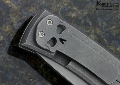 Ramon Chavez Custom Knife American Made 228 Titanium Frame Lock - Image 4