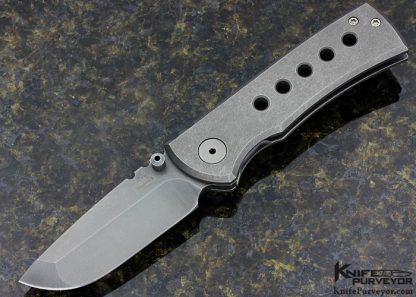 Ramon Chavez Custom Knife American Made 228 Titanium Frame Lock