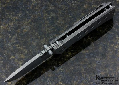 Ramon Chavez Custom Knife American Made 228 Titanium Frame Lock - Image 5
