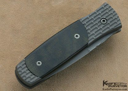 Chris English Custom Knives Button Release Automatic - Image 3