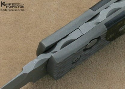 Chris English Custom Knives Button Release Automatic - Image 5