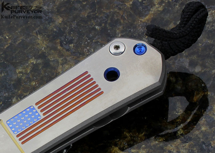 Chris Reeve Custom Knife Large Titanium Sebenza 21 "Freedom" - Image 3