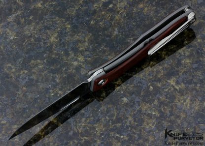 Chris Reeve Custom Knife Mnandi With Cocobolo Inlay Frame Lock - Image 5