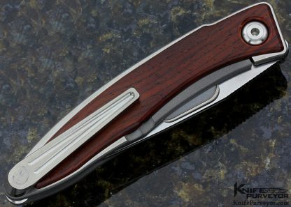 Chris Reeve Custom Knife Mnandi With Cocobolo Inlay Frame Lock - Image 3