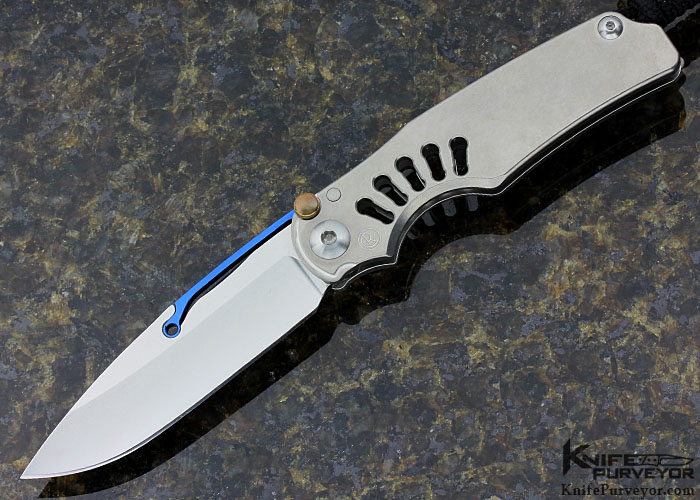 Chris Reeve Custom Knife Titanium Ti-Lock