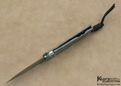 Chris Reeve Custom Knife Titanium & BG-42 Steel "Baby Sebenza" - Image 6