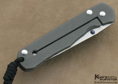 Chris Reeve Custom Knife Titanium & BG-42 Steel "Baby Sebenza" - Image 3