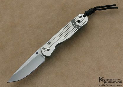 Chris Reeve Custom Knife Titanium & BG-42 Steel "Baby Sebenza"