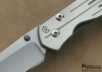 Chris Reeve Custom Knife Titanium & BG-42 Steel "Baby Sebenza" - Image 2