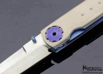 Christian Wimpff Custom Knife Titanium Linerlock - Image 2