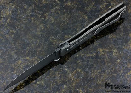Chuck Gedraitis Custom Knife Milled Titanium Framelock - Image 5