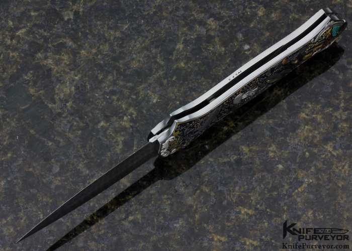 Joe Kious Custom Knife Double Pocket Locket Automatic 
