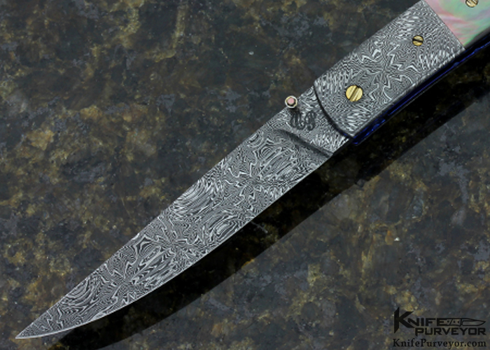 Cliff Parker Custom Knife "Best of Show" 2017 Gator Cutlery Club Show Knife Purveyor
